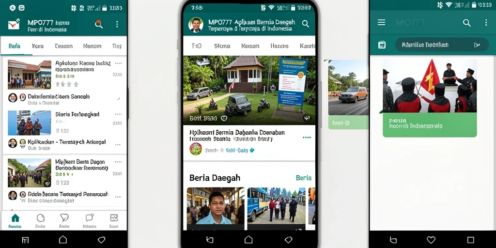 Tampilan antarmuka MPO777 yang modern dan fungsional.