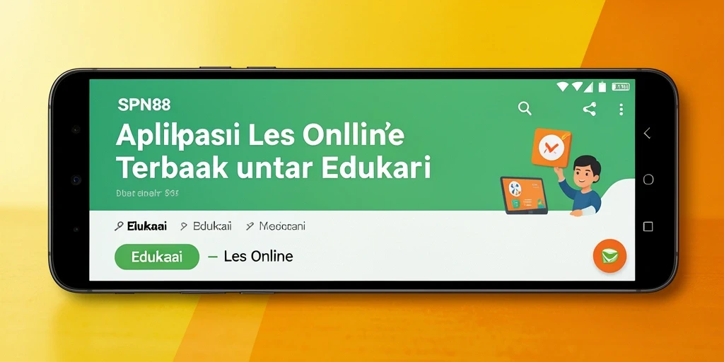 Tampilan antarmuka SPN88 yang intuitif dan menarik.