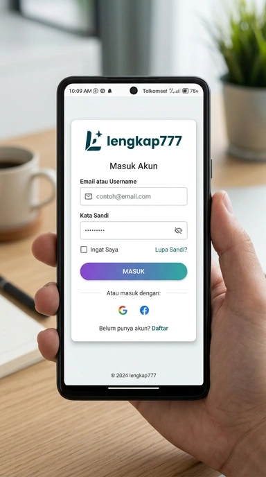 Panduan Login Akun Lengkap777 untuk Pengguna Android